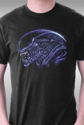 Teefury Space Nightmare By Drmonekers