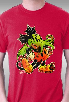 Teefury Mickthulhu Mouse By Beastpop