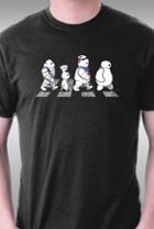 Teefury White Puffy Road By Primepremne