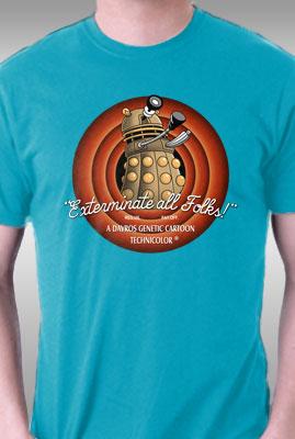 Teefury Exterminate All Folks By Saqman