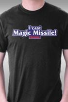 Teefury I Cast Magic Missile By Aaron A. Fimister
