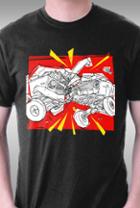 Teefury Car Crash By Joe Alterio