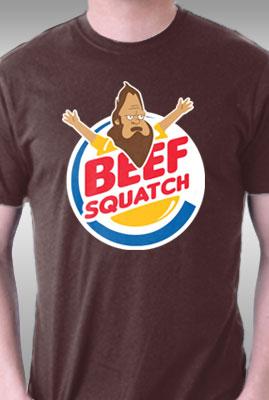 Teefury Beef Squatch By Dann Matthews