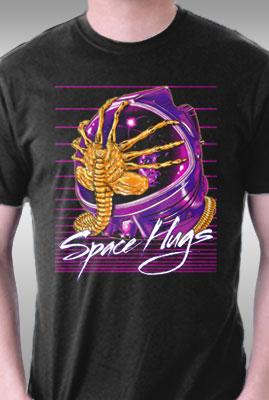 Teefury Space Hugs By Zerobriant