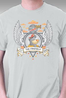 Teefury Fly The Friendly Skies By Beware1984