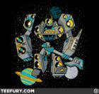 Teefury Ignf: Intergalactic Noise Force By Mekazoo
