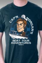 Teefury Cap'n Morgan's Boat Tour Adventures By Bamboota