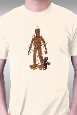 Teefury Rocket Around The Christmas Tree By Raid 71