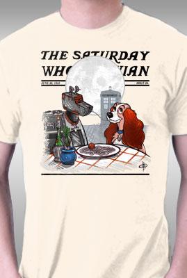 Teefury Lady And The K-9 By Onebluebird