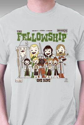 Teefury The Fellowship By Joebot