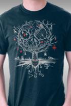 Teefury Ornamental Nightmare By Onebluebird Kids L T-shirts