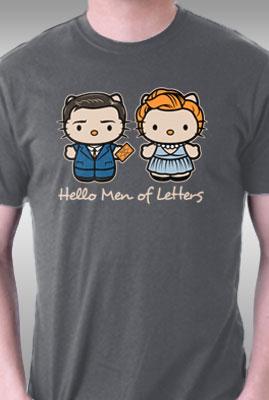 Teefury Hello Men Of Letters By Matt Parsons