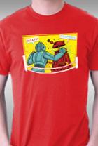 Teefury Sock Em Who-bots By Jkilpatrick
