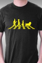 Teefury Yellow Brick Abbey Road By Jbaz