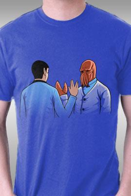 Teefury Vulcan Salute By Naolito