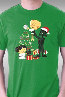 Teefury Silent Night, Jedi Knight By Dave Perillo