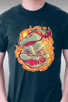 Teefury Roasted Marshmallow Man By Beastpop