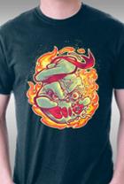 Teefury Roasted Marshmallow Man By Beastpop