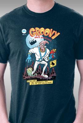Teefury Groovy Space Adventures By Austinjames