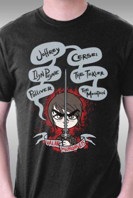 Teefury Arya's Death List By Italiux
