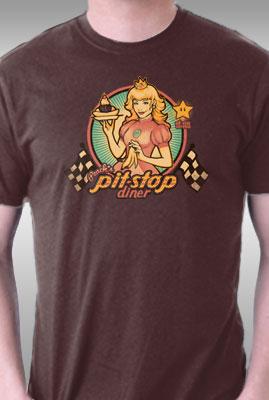 Teefury Peach's Pit Stop Diner By Meganlara