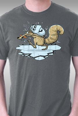 Teefury Frozen Age By Letter Q