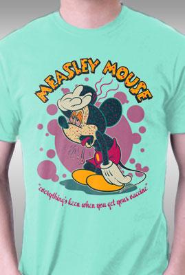 Teefury Measley Mouse By Beastpop