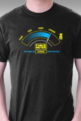 Teefury The Force-o-meter By Ryanastle