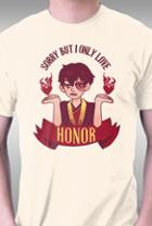 Teefury Honorable Love By Jennypark