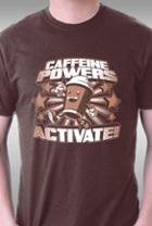Teefury Caffeine Powers, Activate! By Obvian