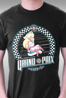 Teefury Mushroom Kingdom Grand Prix By Owlhaus