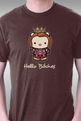 Teefury Hello Bitches By Matt Parsons