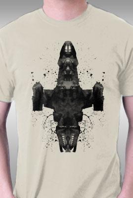 Teefury Shiny Rorschach Ship By Geekchic Tees