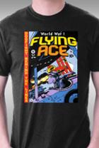 Teefury World War I Flying Ace By Captain Ribman