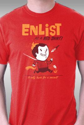 Teefury Enlist! By Queenmob