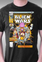 Teefury Alien Wars By Hoborobo