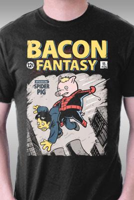 Teefury Bacon Fantasy #15 By Obvian