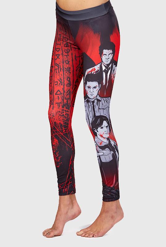 Teefury Wayward Sons Leggings By Mannypdesign Adult T-shirts