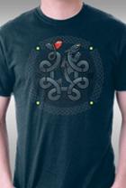 Teefury The Dragon's Knot By Beware1984