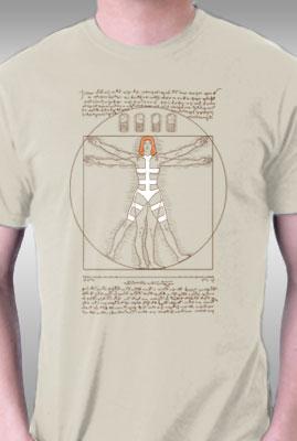 Teefury Vitruvian Leeloo By Andriu