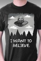 Teefury Do You Believe In Aliens? By Tonycenteno