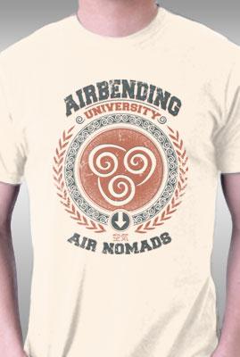 Teefury Airbending University By Typhoonic