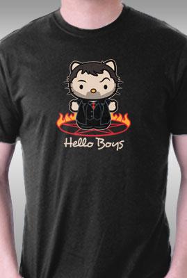 Teefury Hello Boys By Matt Parsons