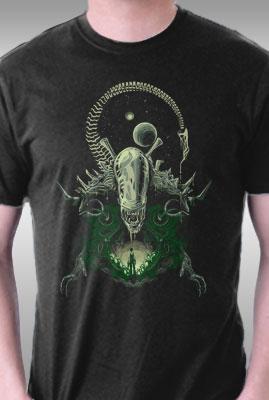 Teefury Alien's Nightmare By Harantula