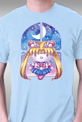 Teefury Hello Senshi By Gillesbone