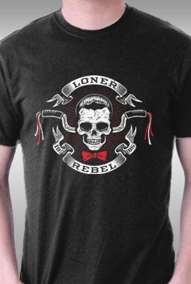 Teefury The Rebel Rider By Bamboota