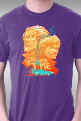 Teefury The Power Of Time By Harzack