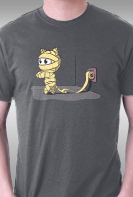 Teefury Mummy Cat By Ideasconpatatas