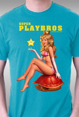 Teefury Super Playbros By Moutchy