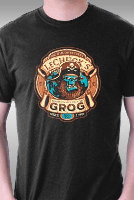 Teefury Ghost Pirate Grog By Nemons